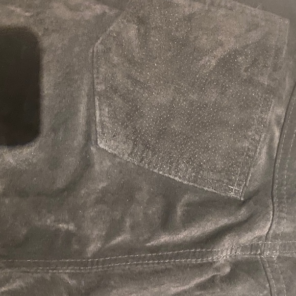 Vintage Danier, Black Suede trouser. Sz 12 - Picture 12 of 16